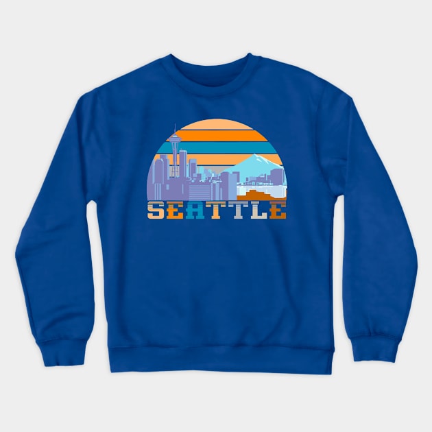 Seattle Crewneck Sweatshirt by Litaru